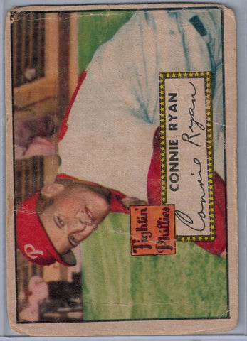1952 Topps Baseball #107 Connie Ryan $6.00