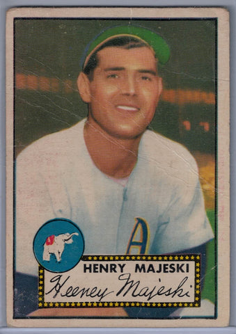 1952 Topps Baseball #112 Henry Majeski A $8.00