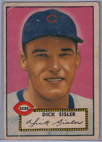 1952 Topps Baseball #113 Dick Sisler A $10.00