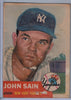 1953 Topps #119 John Sain B $7.00