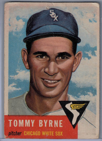 1953 Topps #123 Tommy Byrne B $3.00