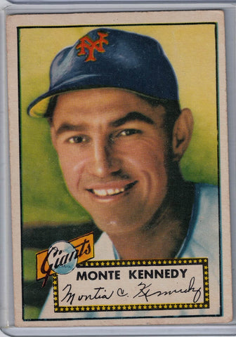 1952 Topps Baseball #124 Monte Kennedy B $15.00
