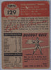 1953 Topps #129 Keith Thomas B $2.00