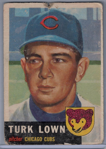 1953 Topps #130 Turk Lown B $2.00