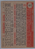 1952 Topps Baseball # 13 Johnny Wyrostek Red Back $8.00