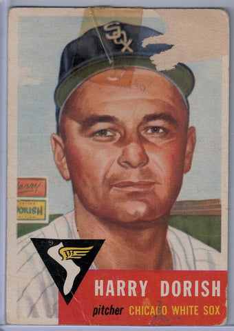 1953 Topps #145 Harry Dorish D $2.00