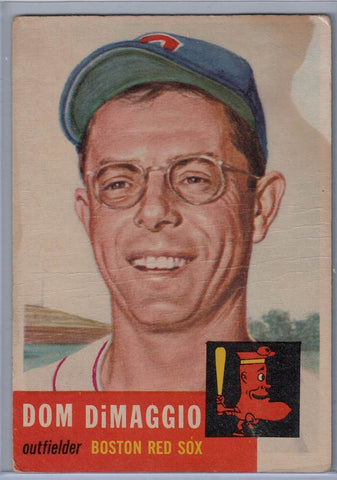 1953 Topps #149 Dom DiMaggio B $4.00