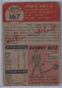 1953 Topps #167 Art Schult B $10.00