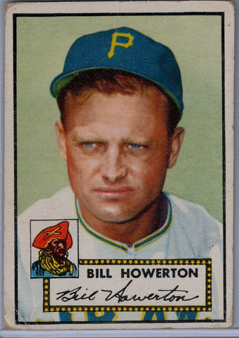 1952 Topps Baseball #167 Bill Howerton A $10.00