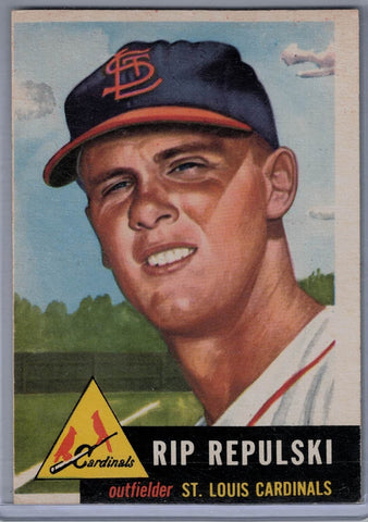 1953 Topps #172 Rip Repulski B $50.00