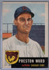 1953 Topps #173 Preston Ward A $15.00