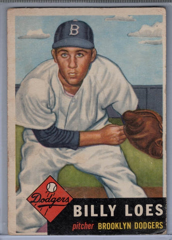 1953 Topps #174 Billy Loes A $4.00