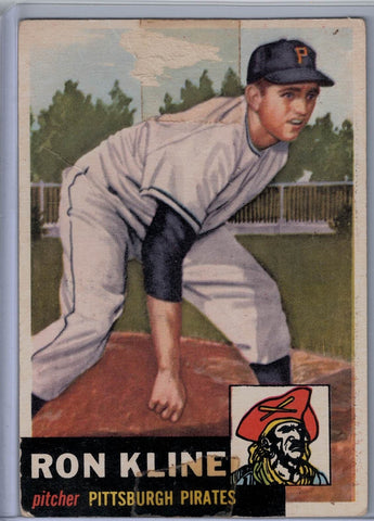 1953 Topps #175 Ron Kline A $3.00