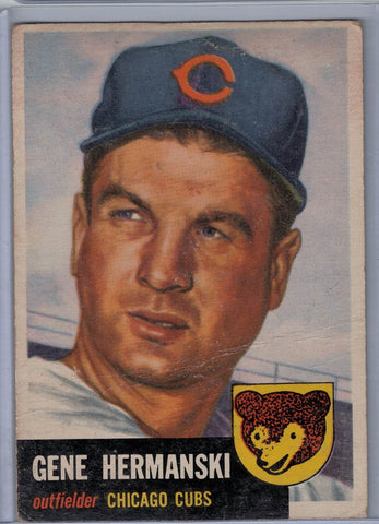 1953 Topps #179 Gene Hermanski A $10.00