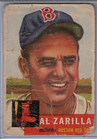 1953 Topps #181 Al Zarilla B $3.00
