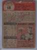 1953 Topps # 18 Ted Lepcio B $4.00