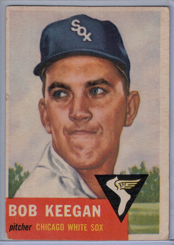 1953 Topps #196 Bob Keegan D $10.00