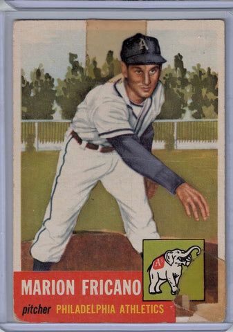 1953 Topps #199 Marion Fricano B $4.00