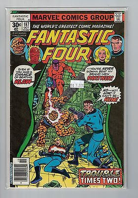 Fantastic Four Issue # 187 Marvel Comics  $8.00