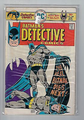 Detective (Batman) Issue # 458 DC Comics  $32.00
