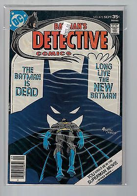 Detective (Batman) Issue # 472 DC Comics  $55.00