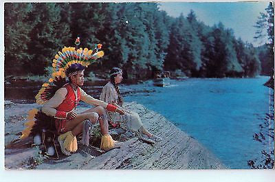 Vintage Postcard of Black Hawk's Leap, Wisconsin Dells, WI $10.00