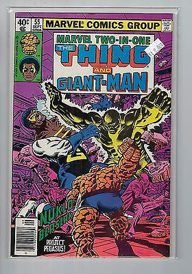 Marvel Two in One Issue # 55 Marvel Comics  $9.00