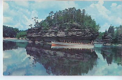 Vintage Postcard of Hawk's Bill on the Sunset Trip, Lower Dells, WI Dells, WI $10.00
