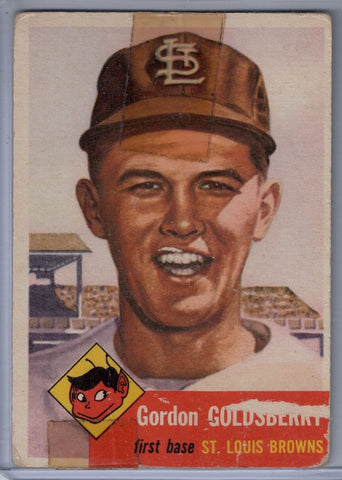 1953 Topps #200 Gordon Goldsberry B $2.00