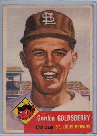 1953 Topps #200 Gordon Goldsberry D $11.00