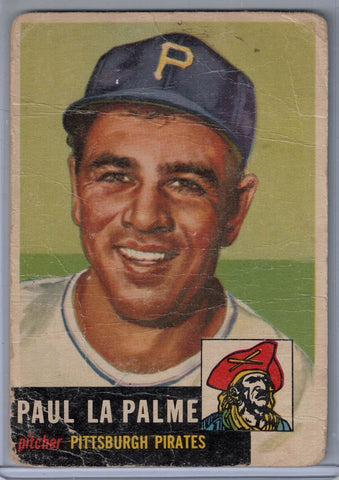 1953 Topps #201 Paul La Palme $4.00