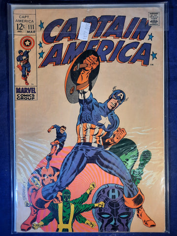 Captain America Issue #111 Marvel Comics $27.00