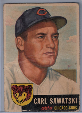 1953 Topps #202 Carl Sawatski A $4.00