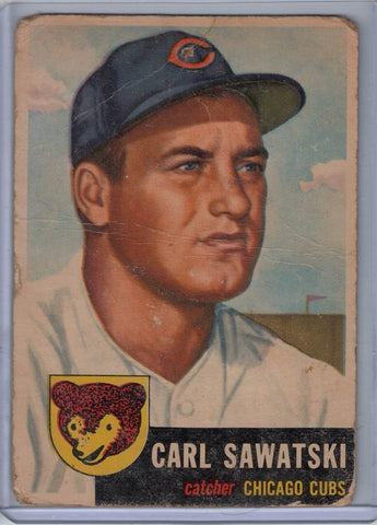 1953 Topps #202 Carl Sawatski C $4.00