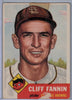 1953 Topps #203 Cliff Fannin C $4.00