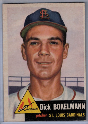 1953 Topps #204 Dick Bokelmann A $20.00
