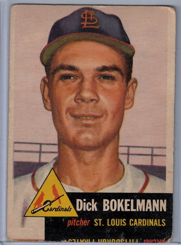 1953 Topps #204 Dick Bokelmann C $7.00