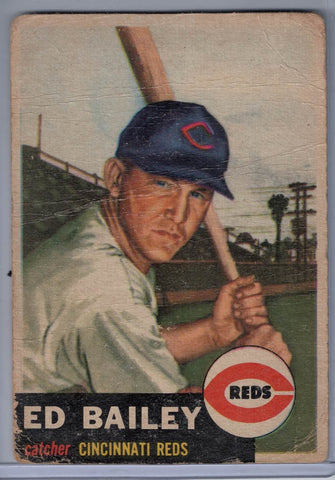 1953 Topps #206 Ed Bailey C $5.00