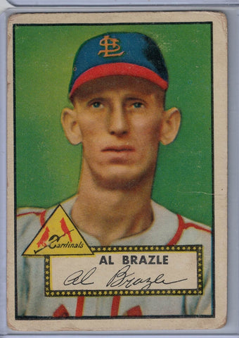 1952 Topps Baseball #228 Al Brazle $10.00