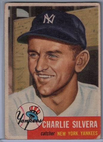 1953 Topps #242 Charlie Silvera $35.00