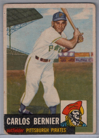 1953 Topps #243 Carlos Bernier C $17.00