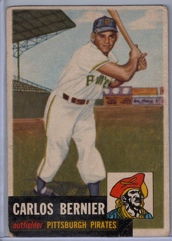 1953 Topps #243 Carlos Bernier B $17.00
