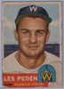 1953 Topps #256 Les Peden $15.00