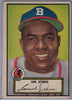 1952 Topps Baseball # 27 Sam Jethroe Black Back $12.00