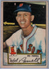 1952 Topps Baseball # 30 Mel Parnell Red Back $30.00