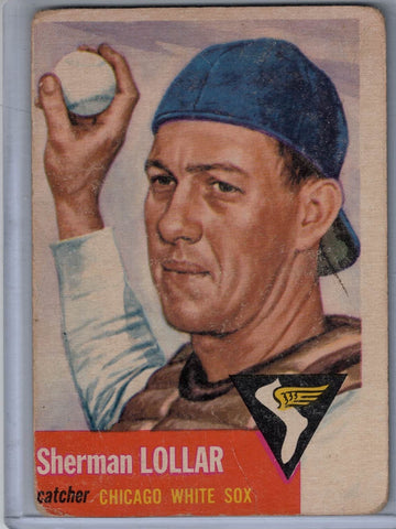 1953 Topps # 53 Sherm Lollar B $3.00