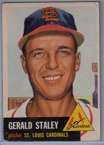 1953 Topps # 56 Gerald Staley A $5.00