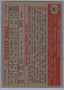 1952 Topps Baseball # 60 Sid Hudson Red Back $12.00