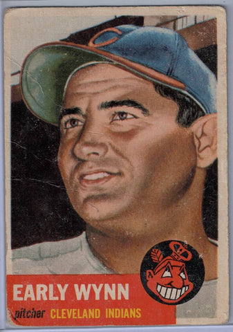 1953 Topps # 61 Early Wynn A $20.00