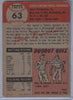1953 Topps # 63 Gus Niarhos A $5.00